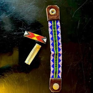 Native American hand beaded accessories